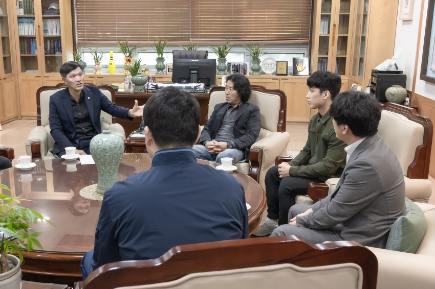 항저우아시안 게임 유도 동메달리스트 안바울 선수 격려금 전달식_7