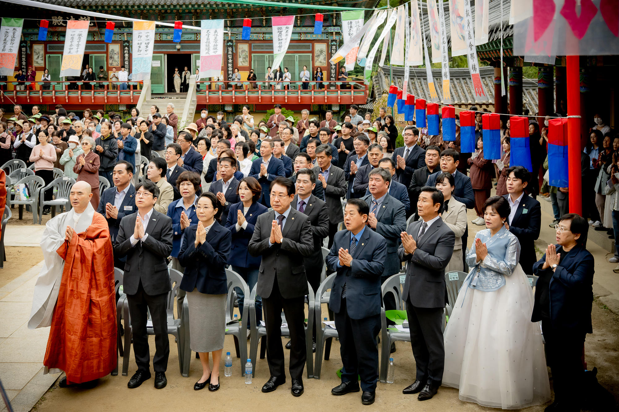 남양주시의회, 봉선사 1056주년 개산대제 및 운허체 배포식 참석