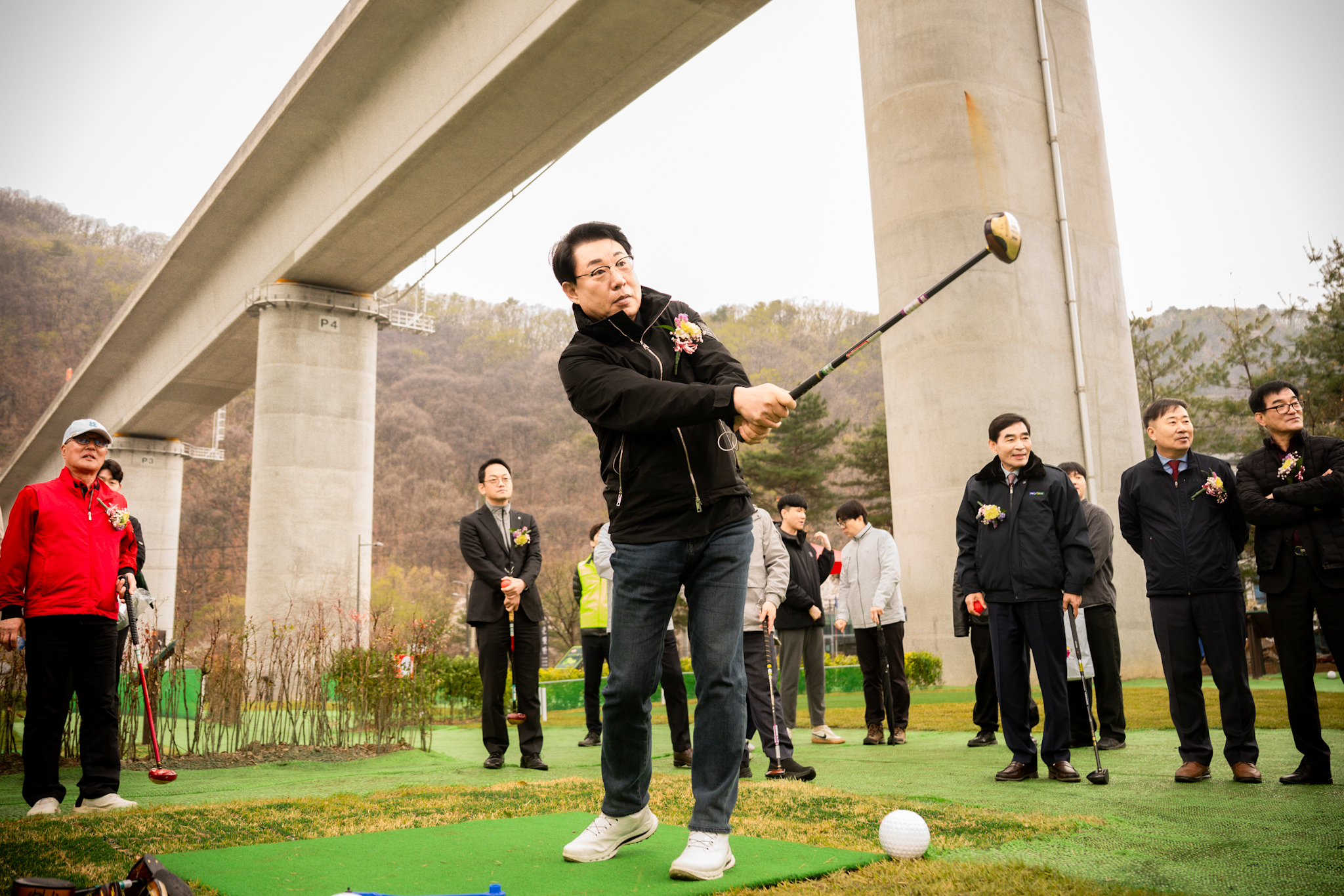 남양주시의회, 화도농협 조합장배 파크골프대회 및 개장식 참석