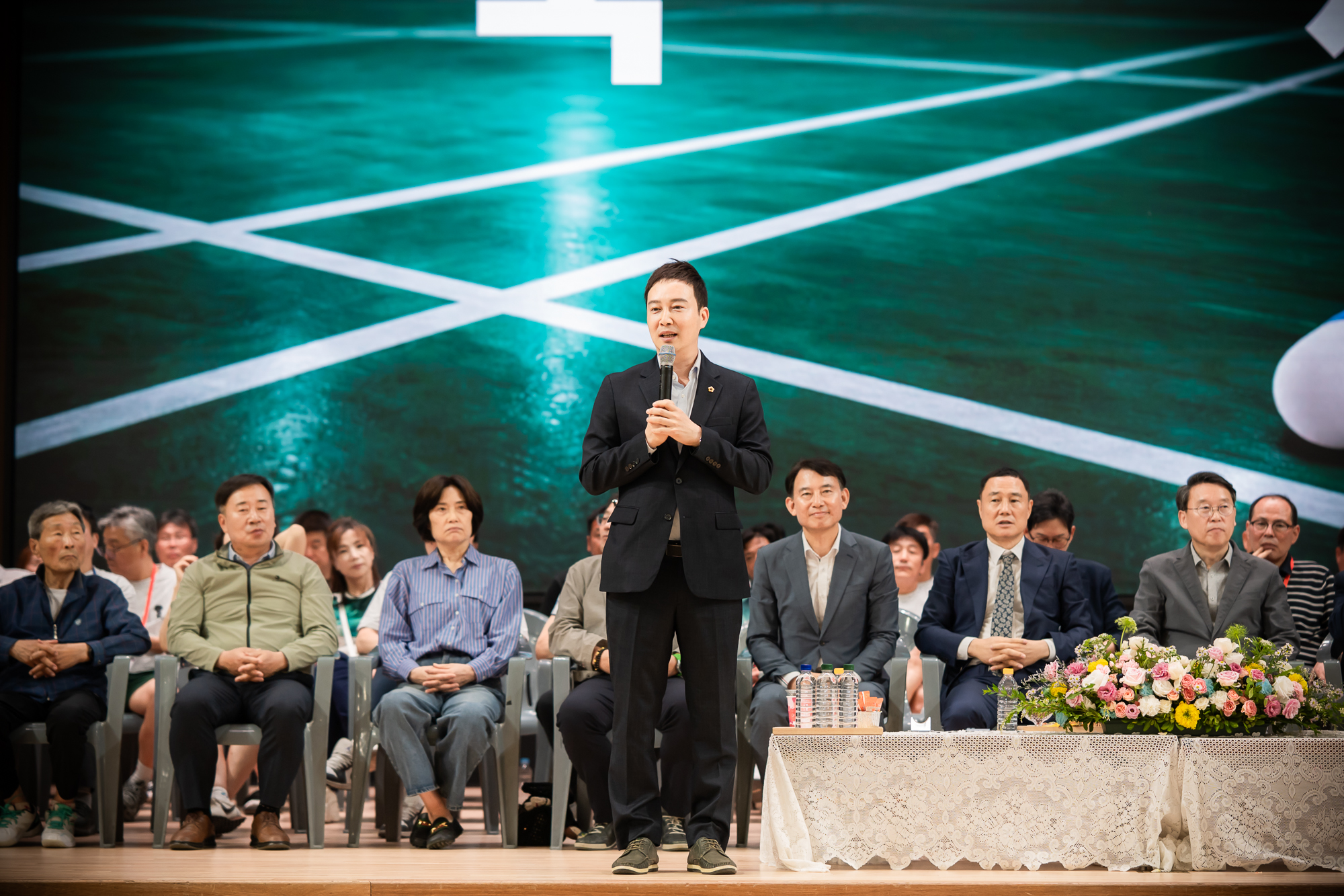 남양주시의회, 제10회 남양주시협회장기 배드민턴대회 참석
